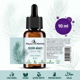Ilaçsız Market Sedir Ağacı Yağı / 10 Ml.
