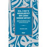 İlahiyat Yayınları Ehl I Rey'e Mensubiyet Bir Cerh Sebebi Miydi?