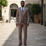 İlayda Emir Erkek Takım Elbise, Kırlangıç Yaka, Blazer, Slımfıt, Tuape - 6 Drop - 54
