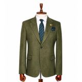İlayda EMİR, Erkek Zeytin Yeşili Süet Blazer Ceket, 52