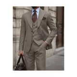 ilayda emir Slim Fit, Blazer, Kırlangıç Yaka, Yelekli, 6 Drop, Erkek Takım Elbise, Ofis & Özel Gün Kombini