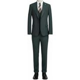 İlayda Emir Slim Fit, Mono Yaka, Blazer, Erkek Takım Elbise, Erkek Zümrüt Yeşili - 6 Drop - 56