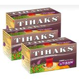 İLAYDA Tihaks Karışık Bitki Çayı 20 Süzen Poşet 3 Adet Tilaks 3 Paket Tilax