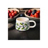 İlbay Çini Takı Seramik El Işlemesi Bahar Dalı Kupa Mug
