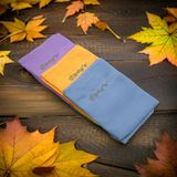 İlbays 3'lü Mikrofiber Temizlik Bezi (Mavi-Sarı-Mor)