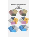 İLBAY'S İlbys 3Lü Genel Temizlik Bezi 40x60 6 PAKET 6 RENK