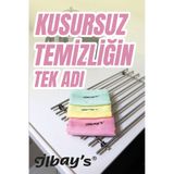 İLBAY'S Ithal Orijinal Fabrika Satış Mağazası Mikrofiber Temizlik Bezi %100 Orjinal 3 Adet