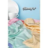 İlbay's Mikrofiber Temizlik Bezi 40X60 cm Klasik Renk Serisi 3'lü Eko Paket Dayanıklı Yapı - Renkli - Standart
