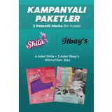 İlbay’s Temizlik Bezi 3'lü + Shila Mikrofiber Temizlik Bezi 4'lü (pakette 7 Adet Bez Bulunmaktadır.)
