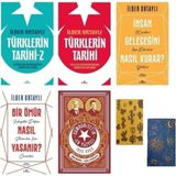 Ilber Ortaylı Set 5 Kitap-Bir Ömür Nasıl Yaşanır-Türklerin Tarihi(1-2)+2 Kitap+ 2 Not Defteri Hediye