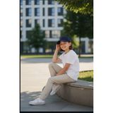 İldeşli Kız Çocuk Şapka Garson Beden Kız Şapka Cap 6-12 Yaş Çocuk Şapka - 6 - 12 Yaş - Lacivert