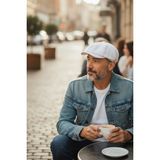 İldeşli Yazlık Ingiliz Model Kasket Erkek Peaky Blinders Yazlık Ince Şapka Cap - Standart - Bej