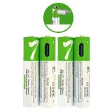 İle Şarjolabilen 4 Lü Aaa 1.5V Lityum İnce Şarjlı Kalem Pil 750 Mah Uzun Ömürlü
