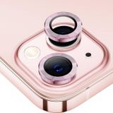 ile uyumlu Kamera Lens Koruyucu 9H Temperli HD Cam Kamera Koruyucu Metal Darbeye Dayanıklı Çizilmez Kasa (Pembe, iPhone 11/12 / 12Mini)