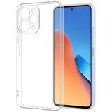 ile Xiaomi Redmi 12 uyumlu Şeffaf Clear Silikon Yüksek Kalite Darbeye Dayanıklı Şık Telefon Kılıfı (Xiaomi Redmi 12)