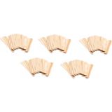 İleri Grup Ahşap Çubuk, Muayene Çubuğu, Dil ve Etkinlik Çubuğu 15 cm 50'lik 5 Set - Naturel