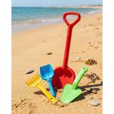 İleri Grup Büyük Kürek ( 50 cm ) Küçük Kürek Tırmık Sıvacı Malası - Set 2 - 2 - 4 Yaş - Açık Yeşil