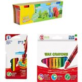 İleri Grup Glutensiz Oyun Hamuru Glutensiz Keçeli Kalem Glutensiz Pastel Boya Seti