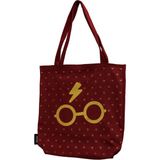 İleri Grup Harry Potter Gözlük Bez Çanta Kol ve Omuz Çantası, Bez Poşet, Alışveriş Çantası