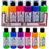 İleri Grup Monalisa Multi Akrilik Boya Fosforlu Set 6X70 ml