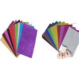 İleri Grup Yapışkanlı Simli Eva - Simli Eva 20X30CM 10 Renk Karışık Anaokulu, Kreş, Okul Öncesi Etkinlik