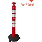 İleri Trafik 110x1200 mm Plastik Ağırlıklı Yol Dikmesi