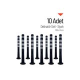 İleri Trafik Delinatör 100 X 8 Cm Siyah 10 Adet, Esnek Duba