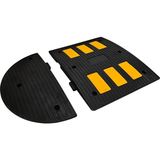 İleri Trafik Kauçuk Hız Kesici 6 Bantlı - 7 Metre Set - 60 x 50 x 4,5 cm