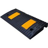 İleri Trafik Kauçuk Rampa, Otopark Rampası, Kaldırım Rampası 50x25x4 Cm