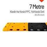 İleri Trafik Klasik Hız Kesici Ppc Set, Yol Kasisi 7 Metre