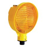 İleri Trafik Solar Yuvarlak Flaşör (Sarı)
