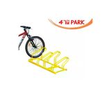 İlgi Trafik LT-009 E-4LU PARK-SARI Bisiklet Park Ayağı Bisiklet Park Yeri Sistemleri Alanı Demiri 4'lü 40X140 Cm Sarı