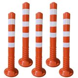 ilgi trafik market Delinatör Şerit Ayırıcı Delinatör Sert Plastiktir 75×8 cm [5 ADET]