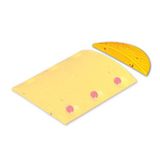 ilgi trafik market Oval Yol Kasis Kapağı Hız Kesici Kasis Otopark Yol Kasisi 100x300x40mm