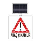 ilgi trafik market Yol Otoban Levhası Dikkat Araç Çıkabilir Uyarı Levhası 1 Adet