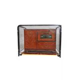İlgi Trafik Soba Koruyucu Paneli Metal 60x90x70 Cm Soba Koruma