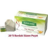 Ilhan Sarı Organik Zeytin Yaprağı Çayı 20'li Bardak Poşet