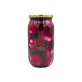 İLHAN TAŞKESTİ KÖY SARIMSAĞI TURŞUSU - PANCAR AROMALI, 1 KG