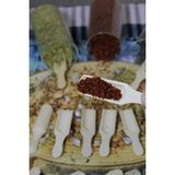 İliva 9' Lu Mini Bambu Ölçek Kaşığı (Küreği), Lüks Mini Kürek Baharatlık Kaşığı - Ahşap
