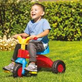 Ilk Bisikletim Çocuk Bisikleti – Pedallı, 3 Tekerlekli, Sepetli, Kolay Kurulum 48X45X65 cm 24+ Ay Mavi