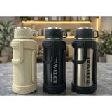 İlk El Grup 1600 ml Çift Katmanlı Vakumlu Paslanmaz Çelik Termos ALK4640 - Renkli