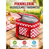 İlk El Grup 25 Litre Geniş Hacimli Termos Çanta Dayanıklı Fermuarlı Isı Korumalı Taşıma Çantası - Renkli