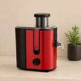 İlk El Grup 600W Katı Meyve Sıkacağı - 65MM Geniş Ağız, Çelik Filtre (Kırmızı) - Renkli