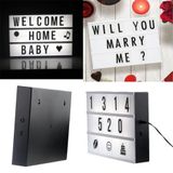 İlk El Grup A4 Boyutunda Led Işıklı Yazı Panosu Lightbox