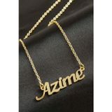 İlk El Grup Azime İsimli Kolye (Kişiye Özel)