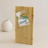 İlk El Grup Bambu Servis Sunum Tahtası 17X39X1.5 cm - Çift Taraflı Düz & Kanallı