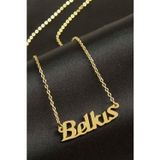 İlk El Grup Belkıs İsimli Kolye (Kişiye Özel)