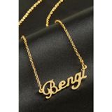 İlk El Grup Bengi İsimli Kolye (Kişiye Özel)
