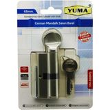 İlk El Grup Cerman Mandallı Saten Barel Kilit 68MM YM-B68MS (4887) - 1