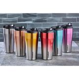 İlk El Grup CKR-2049 400ML.ÇELİK Mug Termos Bardak Çift Renk (4887) - Renkli - 0 - 249 ml